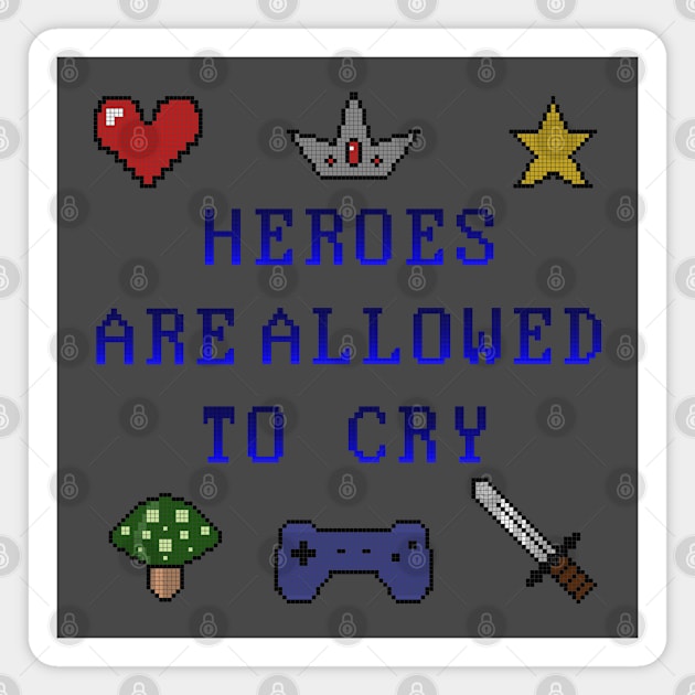 Emotional Heroes Magnet by Luna-Cooper